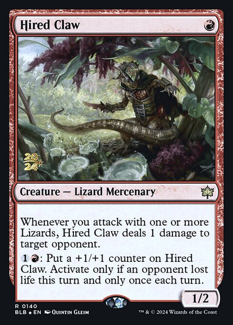 Hired Claw (PBLB) (Foil) (#140s)