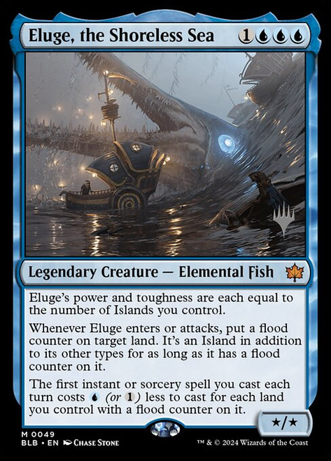 Eluge, the Shoreless Sea (PBLB) (Foil) (#49p)