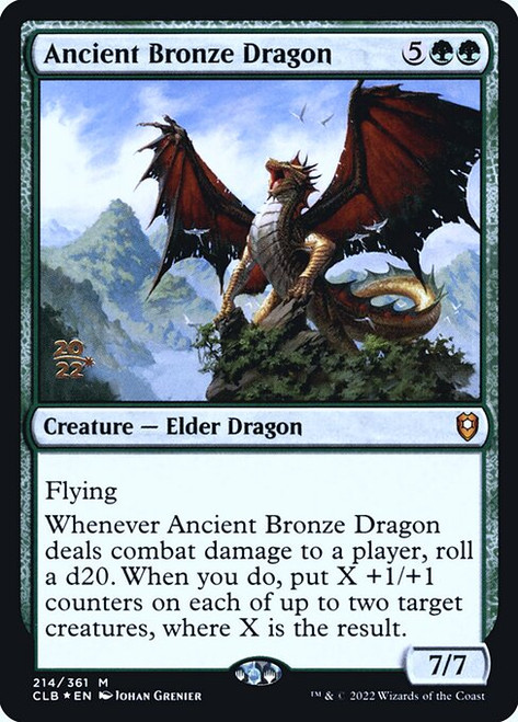 Ancient Bronze Dragon (PCLB) (Foil) (#214s)