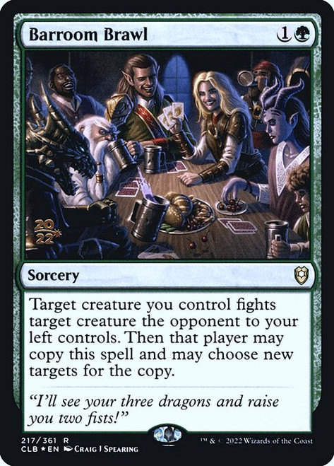 Barroom Brawl (PCLB) (Foil) (#217s)