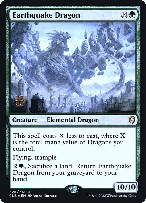 Earthquake Dragon (PCLB) (Foil) (#228s)