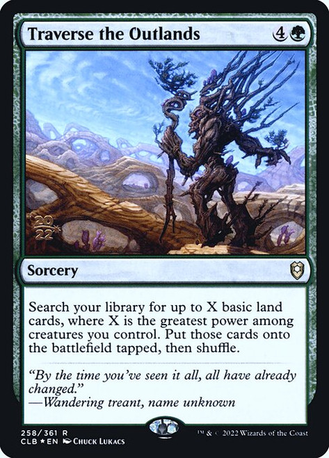 Traverse the Outlands (PCLB) (Foil) (#258s)