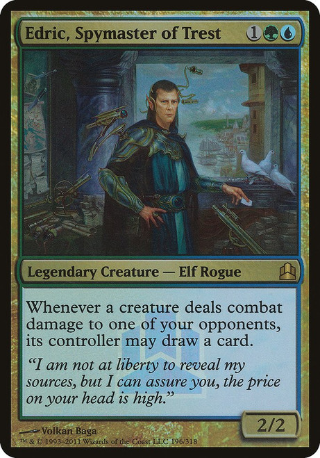 Edric, Spymaster of Trest (PCMD) (Foil) (#196)