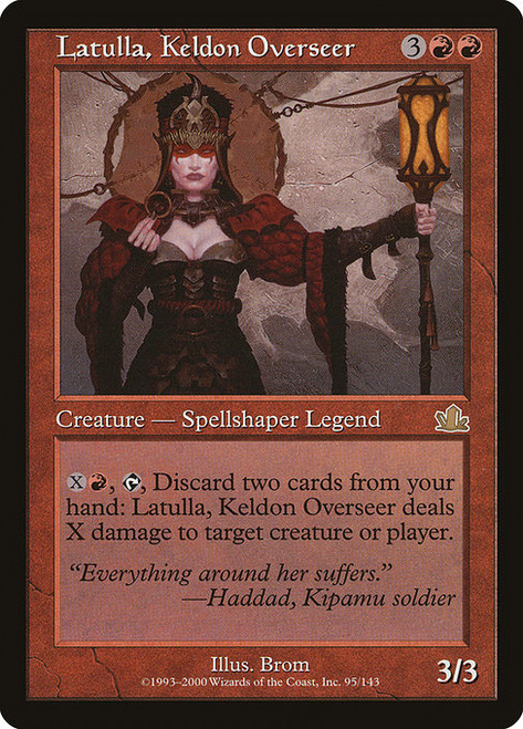Latulla, Keldon Overseer (PCY) (Foil) (#95)