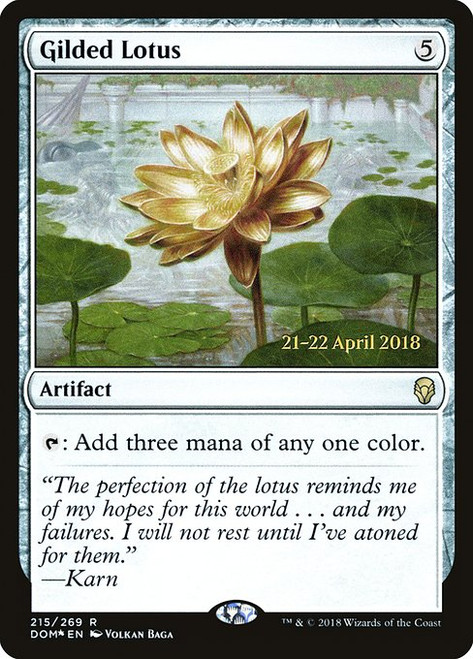 Gilded Lotus (PDOM) (Foil) (#215s)