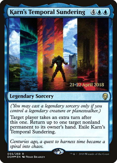 Karn's Temporal Sundering (PDOM) (Foil) (#55s)