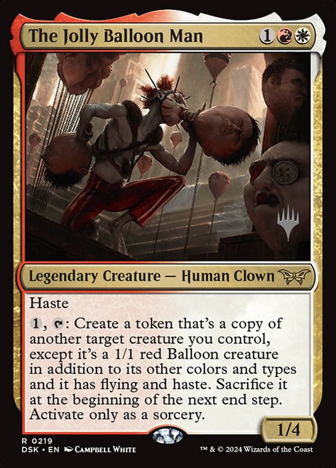 The Jolly Balloon Man (PDSK) (Foil) (#219p)