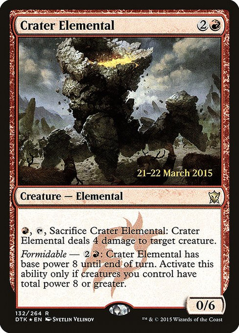 Crater Elemental (PDTK) (Foil) (#132s)
