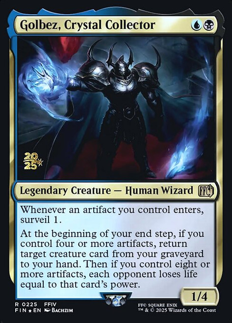 Golbez, Crystal Collector (PFIN) (Foil) (#225s)