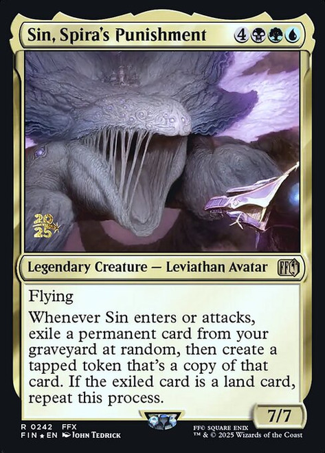 Sin, Spira's Punishment (PFIN) (Foil) (#242s)