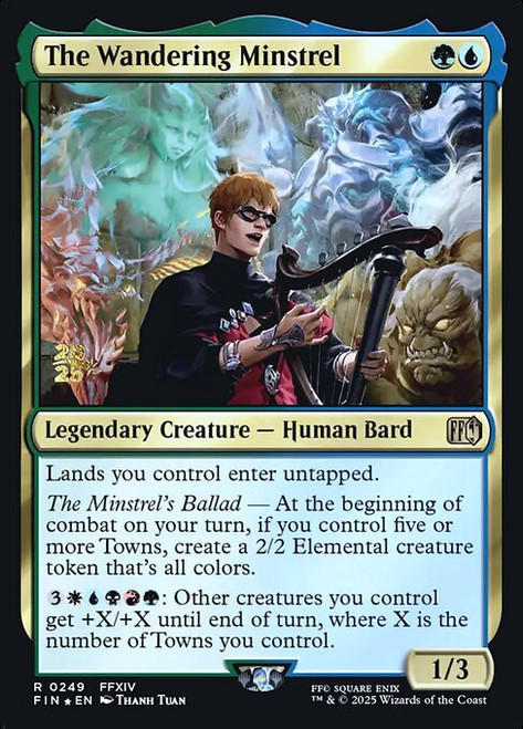 The Wandering Minstrel (PFIN) (Foil) (#249s)