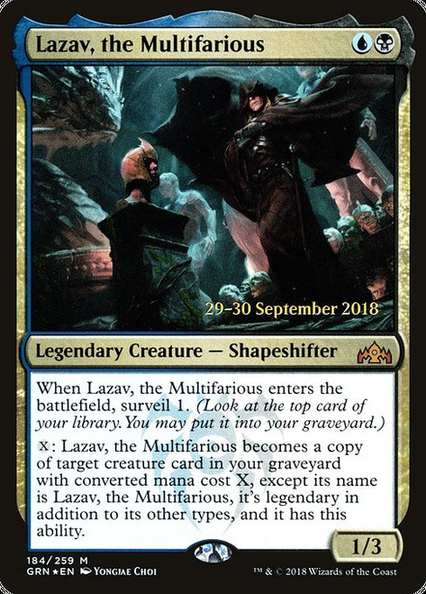 Lazav, the Multifarious (PGRN) (Foil) (#184s)