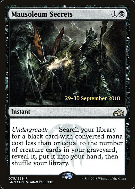 Mausoleum Secrets (PGRN) (Foil) (#75s)