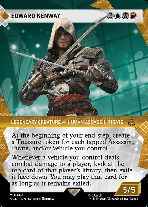 Edward Kenway (ACR) (Foil) (Showcase) (#143)