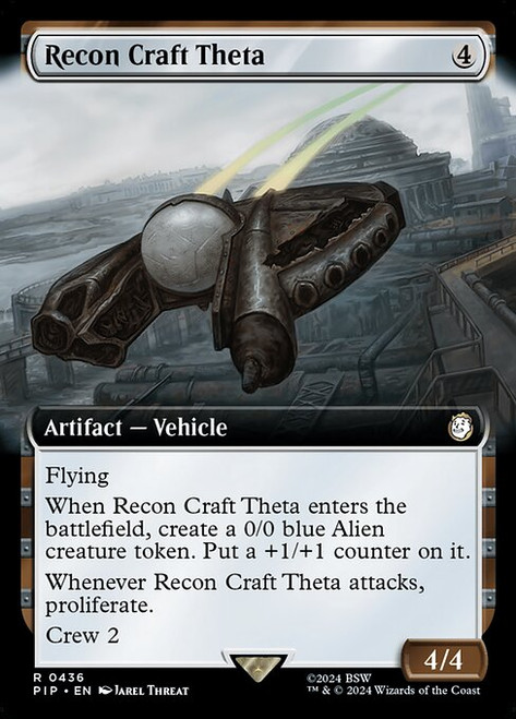 Recon Craft Theta (PIP) (Foil) (Extended Art) (#436)