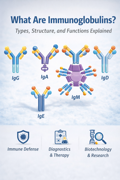 What Are Immunoglobulins? (Types, Structure, and Functions)