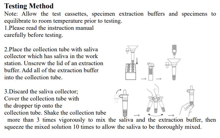 InvBio saliva self test