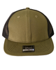 Tucker Hat 5-Panel Army Green/Black