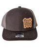 Tucker Hat 5-Panel Charcoal/Black