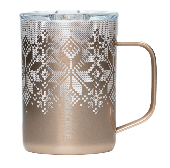 Corkcicle Mug 16oz Fairis Gold