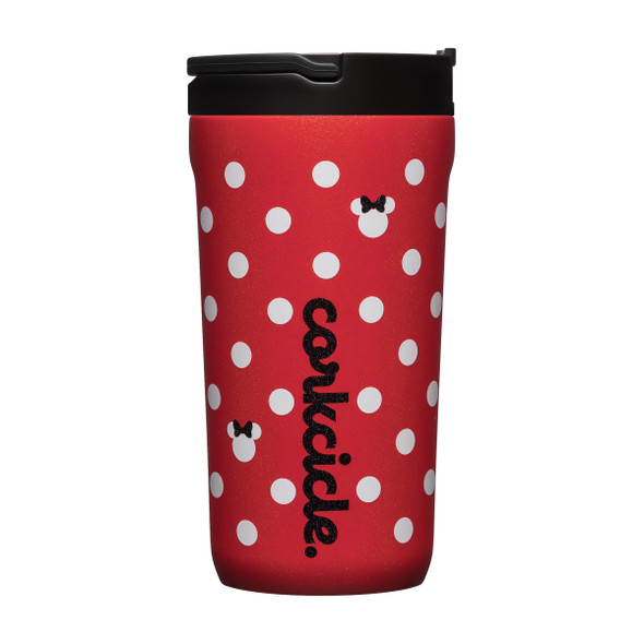 Corkcicle Kids Cup 12oz Minnie-Polka Dot Red