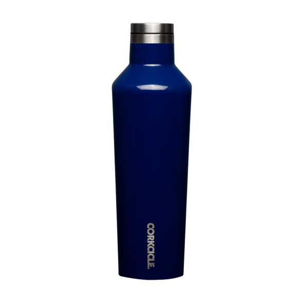 Corkcicle Canteen 16oz Gloss Midnight Navy