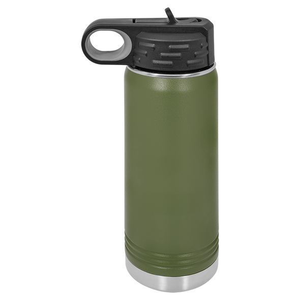 Polar Water Bottle 20oz Olive Green