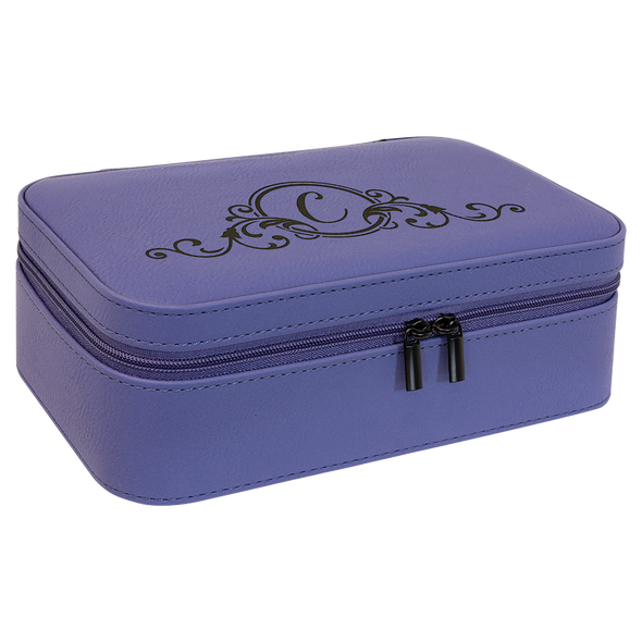 Jewelry Travel Box Large Purple