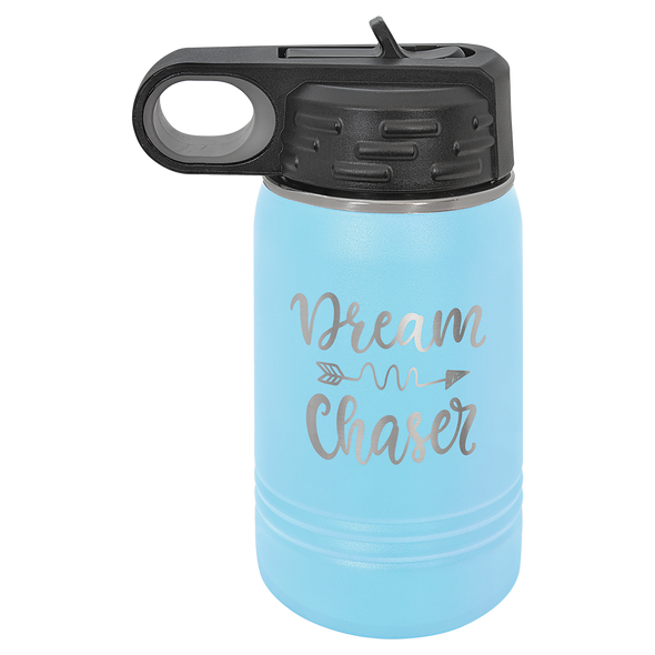 Polar Water Bottle 12oz Light Blue