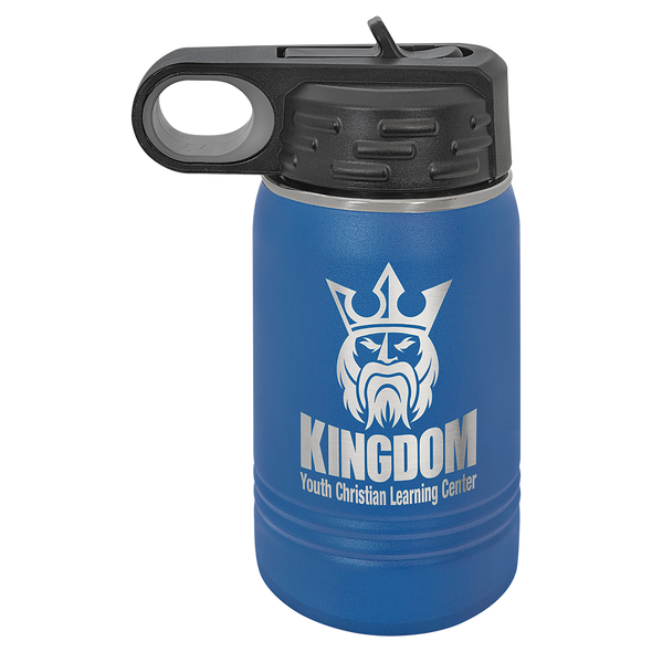 Polar Water Bottle 12oz Royal Blue