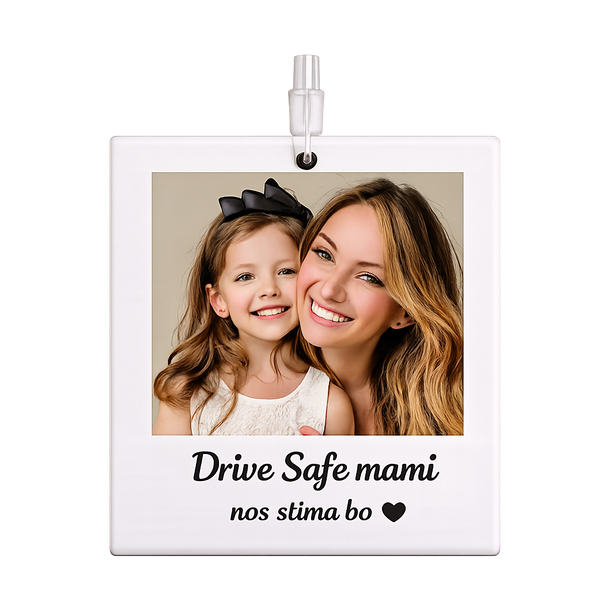 Acrylic Car Mirror Charm - Mother's Day Collection