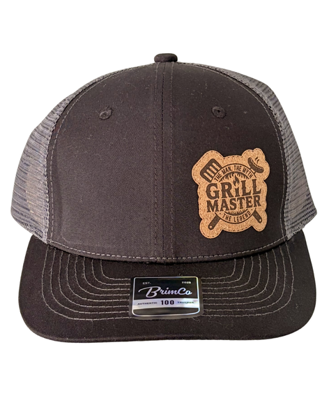 Tucker Hat 5-Panel Charcoal/Black