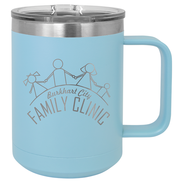 Polar Mug 15oz Light Blue