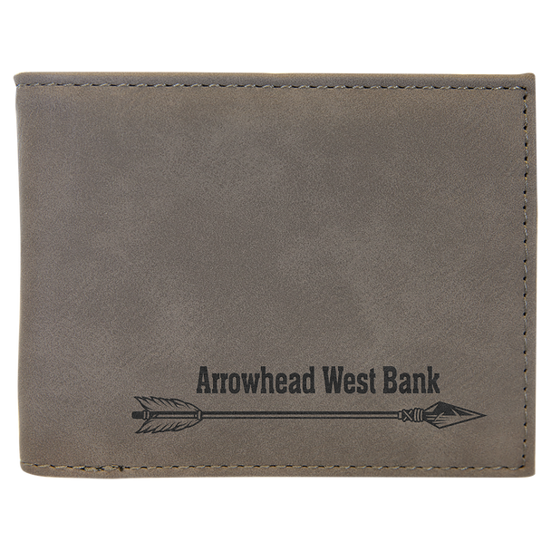 Wallets Bifold with ID Flip Gray