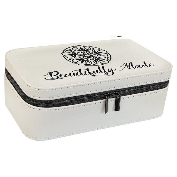 Jewelry Travel Box Large White