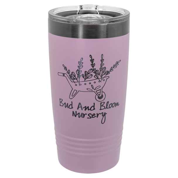 Polar Tumbler 20oz Lilac-Ghost Black