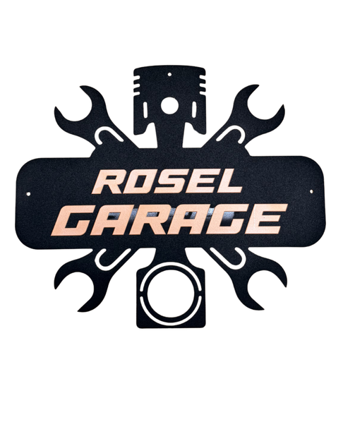 Garage Metal Wall Art
