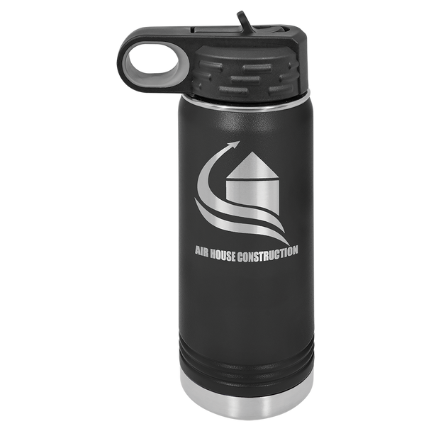 Polar Water Bottle 20oz Black