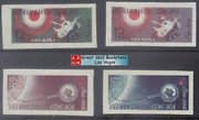 Vietnam Stamps - 1963, Sc 251-4 Mars 1 Spacecraft - Imperf - MNH - F-VF (9N0AJ)