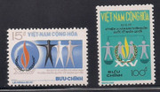 South Vietnam Stamps - 1973, Scott 462-3, Human Rights, MNH, F-VF (9V07X)