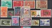 South Vietnam Stamps - 1951-64, 15 different stamps collection - MNH, F-VF  (9V08T)