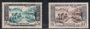 Laos Stamps - 1953. Sc 23-4 Court of Love - MNH, F-VF - (9A04F)