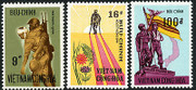 South Vietnam Stamps - 1970. SC# 436-8, Veteran's Memorial - MNH, F-VF (9V09F)