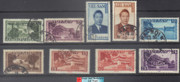 South Vietnam Stamps - 1951, Sc 1-9, Emperor Bao Dai - Used  (9V0CN)