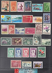 South Vietnam Stamps - 30 different stamps collection - MNH, F-VF  (9V0XU)