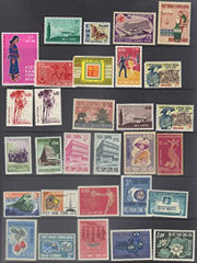 South Vietnam Stamps - 30 Different South Vietnam Stamps Collection - MH  (9V0Y0)