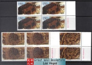 China Stamps - 1998-21 Scott 2897-9 Cliff Paintings of Helan Mountains - Imprint Block of 4 - MNH, F-VF - (9289B)