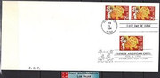 China Stamps - 1994, Year of the Dog First Day Cover with 3 US Scott # 2817 stamps Chinese American Expo on Feb 5, 1994, First Day Cover - (9000M)