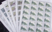 China Stamps - 1984 , T100 , Scott 1956-61 Scenes of Mount Emei - Full sheet of 28 complete sets - MNH, F-VF - (9195G)