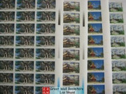 China Stamps - 1998-8 , Scott 2855-58 Architecture of Dai Nationality - Full sheet of 32 complete sets - MNH, F-VF - (9285F)